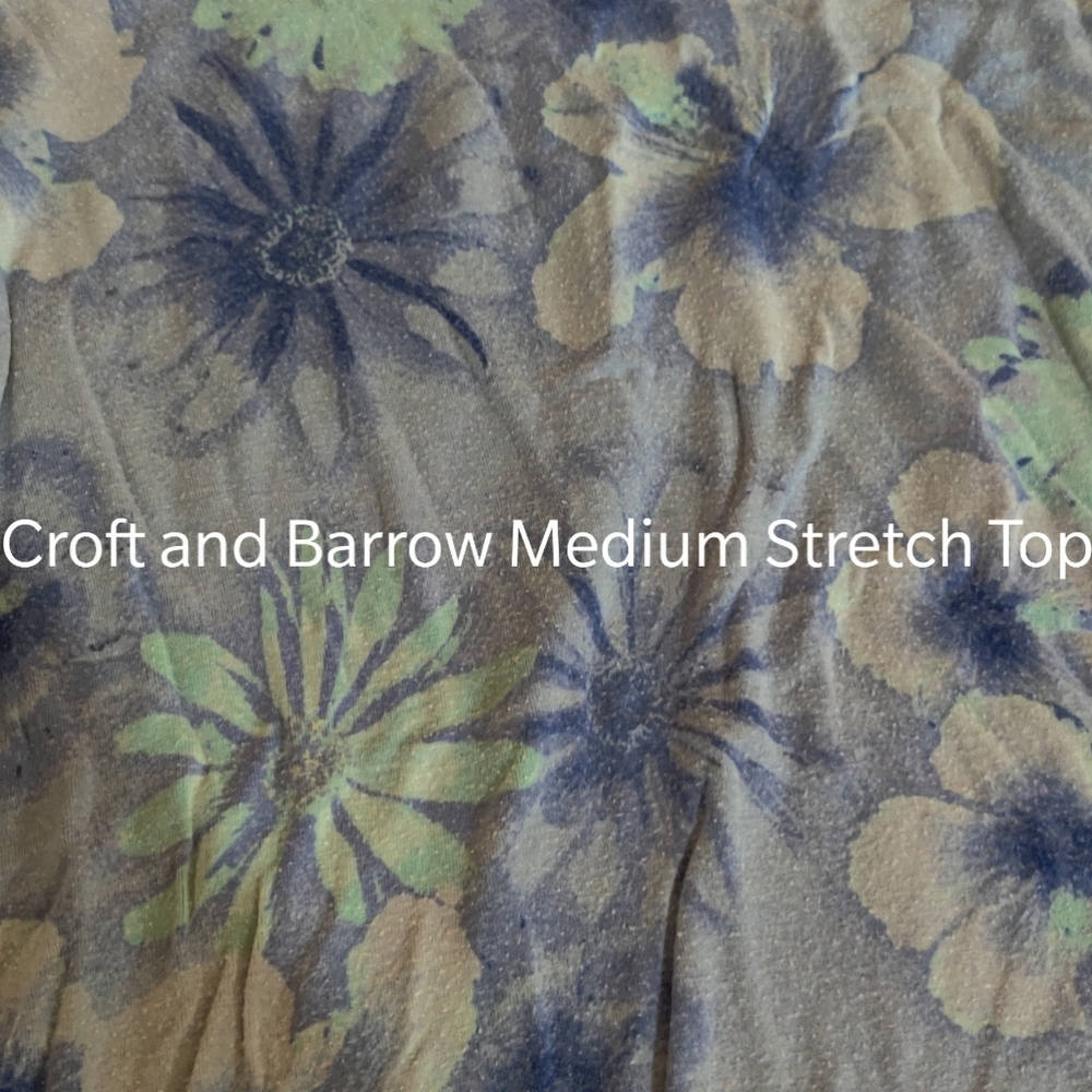 Croft and Barrow Stretch top